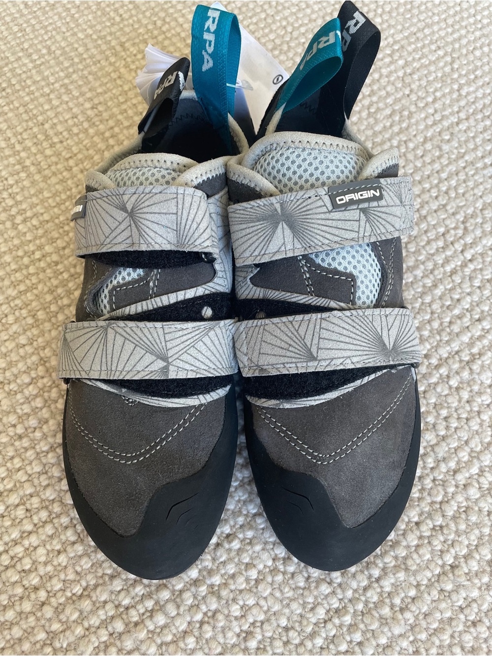 NEW Scarpa Origin Rock Climbing Shoes Men’s 7.5 Women’s 8.5 EU 40